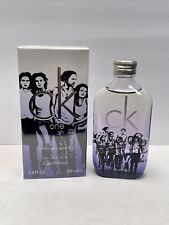 Calvin Klein cK one Collector's Bottle EDT 3.4 oz-100ml New Seal.Very Rare!(BK20