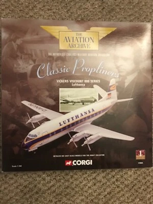 corgui 1/144 vickers viscaount  800 Lufthansa  - Image 1 of 4