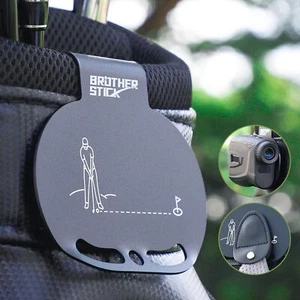 Metal Golf Bag Landing Pads Clips Quick Access Magnetic Towels Rangefinder Strap - Picture 1 of 6