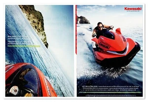 Kawasaki Jet Ski Ultra 250X Triathlon Sweepstakes 2007 Fold-Out Magazine Ad - Picture 1 of 6