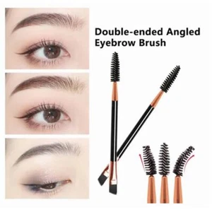 Double Head Eyebrow Brush Eyelash Comb Lash Separator to✨y makeup Mascara U0R7 - Picture 1 of 14