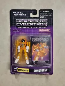 TRANSFORMERS OTFCC HEROES OF CYBERTRON SUNSTORM VERY RARE! DECEPTICON BOTCON HOC - Picture 1 of 2