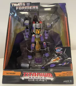 Galoob Titanium Series Die-Cast Transformers War Within Skywarp Figure NIB - Picture 1 of 3