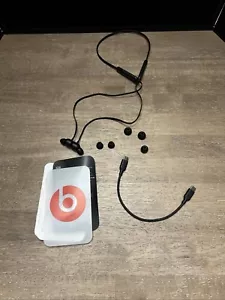 Beats Flex A2295 Black Magnetic Earbuds Neckband Wireless Earphones - Picture 1 of 5