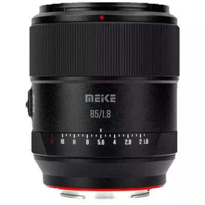 MEIKE 85mm F1.8 Pro Full Frame Auto Focus STM Lens for Sony Fuji Nikon L-Mount - Image 1 of 4