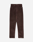 Women's Everlane Corduroy Pants, style#F-BTM-CRD-STRT-BABY-CHOC-25R, size 25