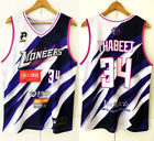 Hasheem Thabeet #34 Taiwan Lioneers Basketball Jersey China Sichuan Custom S-6XL