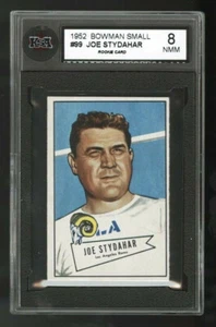 1952 BOWMAN SMALL ~ #99 ~ JOE STYDAHAR ~ LOS ANGELES RAMS ~ HOF RC ~ KSA 8 - Picture 1 of 2