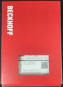 1PZ Nuovo BECKHOFF EL9576 PLC In Scatola Spedizione Celere EL 9576 - Foto 1 di 1