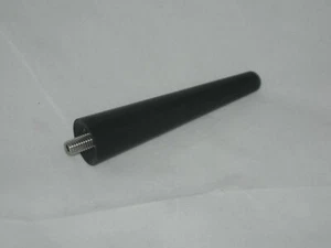 BLACK SHORT ANTENNA FITS MOST MINI COOPER , BMW , VOLKSWAGEN AUDI w/ 5MM THREAD - Foto 1 di 3