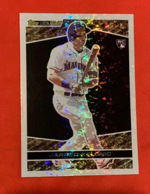 2021 Topps Update BG-8 Jarred Kelenic Black Gold Rookie Card Insert Seattle - Image 1 of 2