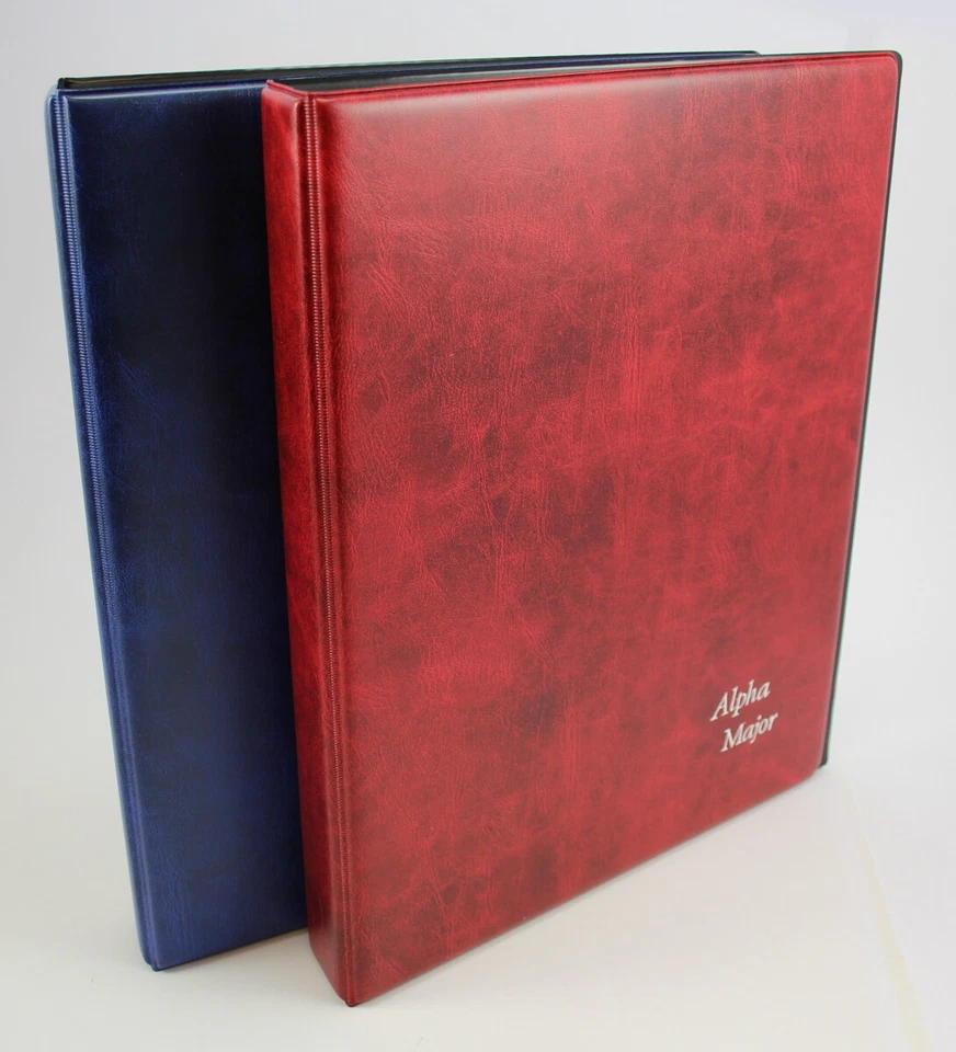 Alpha Major Album, Ordner und/oder 50 hochwertige Quadrilleblätter