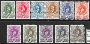 SWAZILANDIA SG28/38a 1938-43 JUEGO DEFINITIVO MTD COMO NUEVO (R) - Imagen 1 de 1