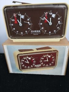 Vintage Sutton Coldfield Chess Clock In Box Unused