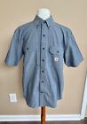 Carhartt Loose Fit Blue Chambray Short Sleeve Button Up Shirt Sz Small New?