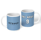 Personalised Man City 2011 Home Kit Mug Gift for Man City Fan Retro Man City