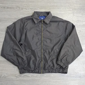 Vintage Catalina Minimalist Windbreaker Jacket Lightweight Dark Brown Men Medium - Picture 1 of 19