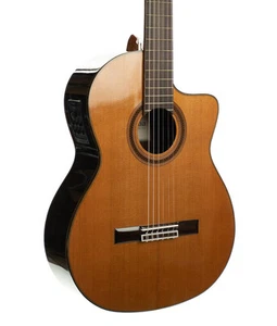 Cordoba C7-CE CD Classical Acoustic-Electric Guitar - Canadian Red Cedar Top - Picture 1 of 7
