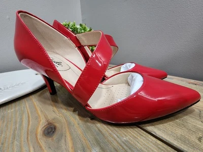 Zapatos de salón LifeStride Soft Systems para mujer rojos talla 8 Foto 1 de 4