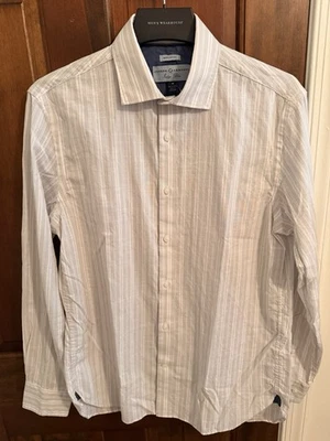 Camisa Joseph Abboud manga larga abotonada M calce moderno nueva con etiquetas para hombre Foto 1 de 4