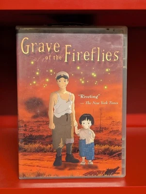 ⭐ Grave of the Fireflies (1988) DVD 1998 Widescreen Anime Studio Ghibli Region 1 - Image 1 of 3