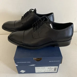 Cole Haan Modern Essentials Cap Toe Oxford Schuh Herren schwarz Größe 8,5 W C34136 - Bild 1 von 8