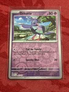 Reverse Holo Pokemon - Oricorio - 065/159 Sv09: Journey Together Reverse Holo - Picture 1 of 7