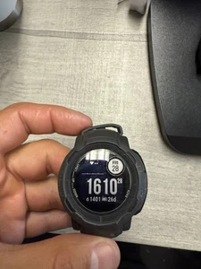 Garmin Instinct 2S Standard Edition GPS Watch Graphite, Non-Solar - Picture 1 of 7