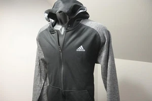 Adidas ClimaWarm Hoodie Athletic Full Zip Sweater Performance Mens Size Large - Picture 1 of 11