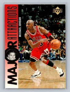 Michael Jordan / David Hanson MA 1995-96 Upper Deck #337 Chicago Bulls - Picture 1 of 2