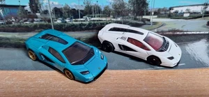 2X Hot Wheels Premium Lamborghini Countach LPI 800-4 Car Culture Real Riders - Picture 1 of 5