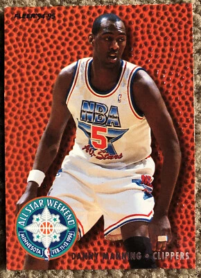 Baloncesto Fleer NBA 1994-95 # 19 Danny Manning All-Star Weekend Foto 1 de 2