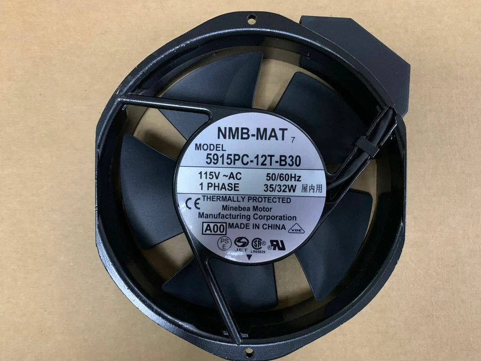 for NMB-MAT 5915PC-12T-B30-A00 Fan 115V 50/60Hz 35/32W 5915PC-12T-B30 NEW