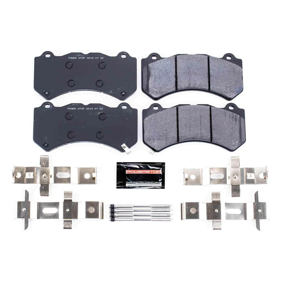 Power Stop Track Day Carbon-Fiber Metallic Brake Pads for 12-21 Chevy Camaro - Imagem 1 de 1