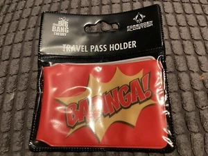 BNIP New Big Bang Theory Ticket Travel Pass Holder - Bazinga - Forbidden Planet - Picture 1 of 4
