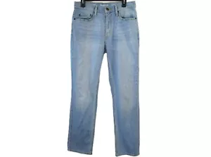 Goodfellow & Co Men's Straight Leg, Regular Fit Blue Jeans, Mid Rise Denim Pants - Picture 1 of 7