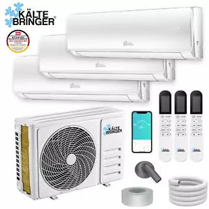 Kältebringer Multisplit Klimaanlage Duo 7,9kW 27.000 BTU 3 Wandgeräte A++ R32 - Bild 1 von 6