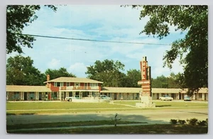 Marble Manor Motel Pensacola Florida 1968 Postcard - Picture 1 of 2