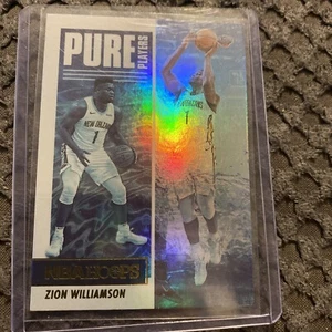 2021-22 Panini NBA Hoops Pure Players Insert #2 Zion Williamson Pelicans HOLO - Picture 1 of 1