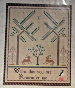 2010 "WHEN THIS YOU SEE" CROSS STITCH PATTERN ~The Lady in Thread~ Iryna Gorina - Picture 1 of 3