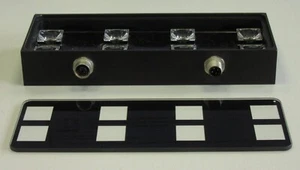 Farbiger LED-Wandfluter Rot-Grün mit Farbmischeffekt, stark bündelnd, 36V/350mA - Bild 1 von 3