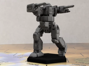 Blackjack Omni BJ2-OE | Esclusiva DIW | Miniatura stampata in 3D per Battletech - Foto 1 di 2
