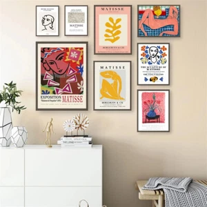 Figura de póster abstracta de Matisse pintura de lona carteles nórdicos impresiones decoración del hogar - Imagen 1 de 15