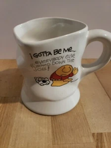 Ziggy Crumpled Kaffeetasse I Gotta Be Me 1988 (#425) - Bild 1 von 8
