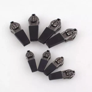 20pcs 3# 5# Nylon Zipper Slider Reverse Pull Head Installation Invisible for Bag - Picture 1 of 12