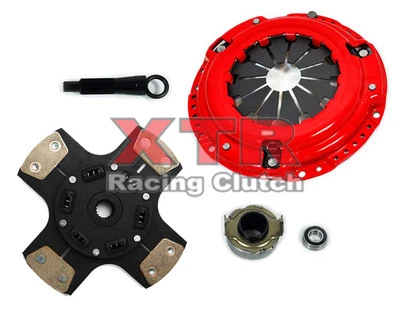 KIT EMBRAGUE XTR 4-PUCK ETAPA 3 92-00 HONDA CIVIC DEL SOL 1.5L 1.6L SOHC SERIE D Foto 1 de 3