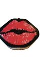Boîte à lunch rétro bombe emblématique MARILYN MONROE de collection en forme de lèvre