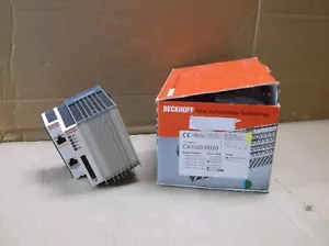 CX1020-0020 Beckhoff NEW In Box PLC Slice I/O CPU With 2 Ethernet Ports - Picture 1 of 4