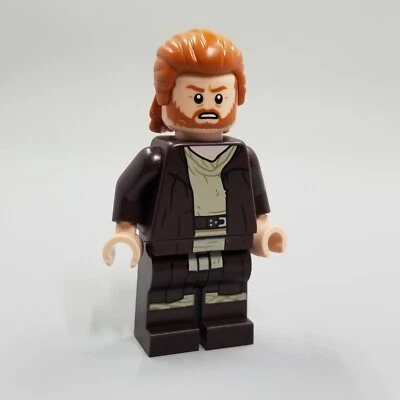 Lego Star Wars - Obi-Wan Kenobi - Reddish Brown Robe, Dark Orange 75334 - New - Image 1 of 2