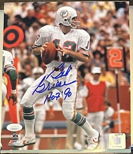 Bob Griese Autograph Signed Photofile 8x10 W/ HOF 90 - JSA - 17-0 Perfect Season - Picture 1 of 2